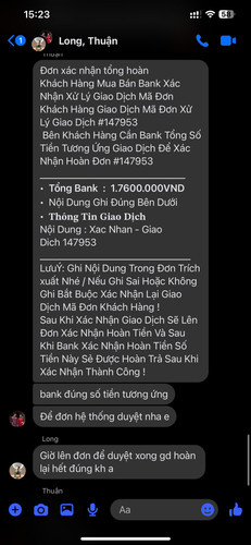 Tin nhắn xác nhận yêu cầu chuyển tiền để được hoàn tiền lần 2 10.jpg