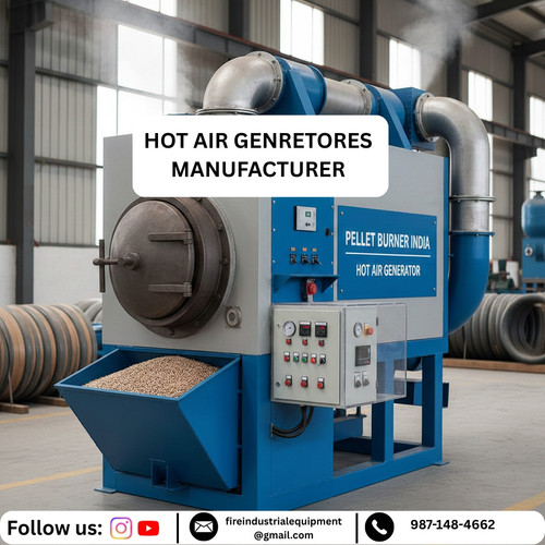 Hot Air Generators for Industrial Heating | Pellet Burner India.jpg