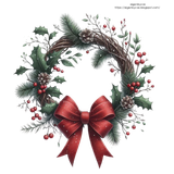 aigenbycaz vintagechristmaswreath (3)