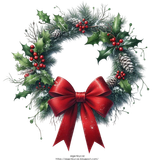 aigenbycaz vintagechristmaswreath (5)