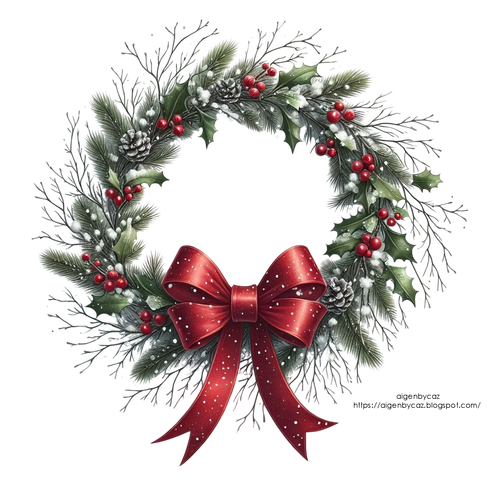 aigenbycaz vintagechristmaswreath (1).png