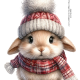 aigenbycaz winterscarfanimal (6)