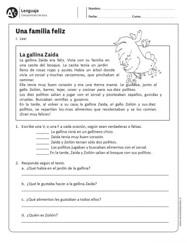 recopilatorio FICHAS COMPRESION LECTORA PRIMER CICLO page 0028 386x500.webp