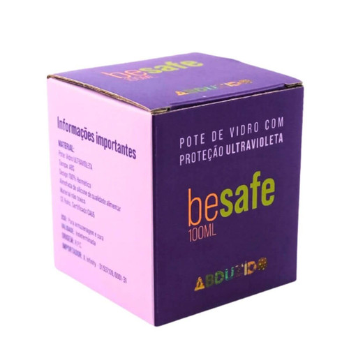 POTE VIDRO UV ABDZ BESAFE 120ML PTO (3)