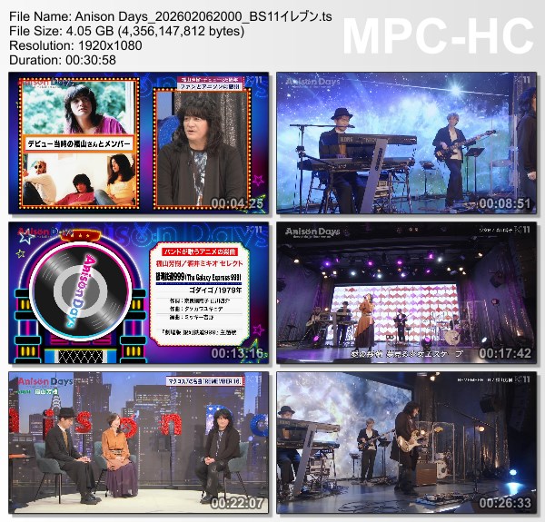 [TV-Variety] Anison Days – 2026.02.06 – #437 Yoshiki Fukuyama