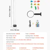 us LDSQPDLS48YCRIJF7001V9 original img v1 bubble tube lamp f6