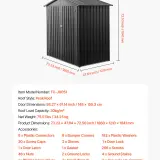 us GJF64FTHHSMSNRZ66001V0 original img v1 metal storage shed f6