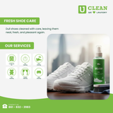 People searching for best shoe cleaning in Horamavu trust UClean Horamavu.