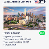 Dallas Atlanta Last Mile