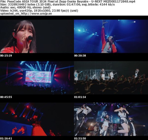 PassCode ASIA TOUR 2024 Final at Zepp Osaka Bayside U NEXT MEZ0001172848 s.jpg