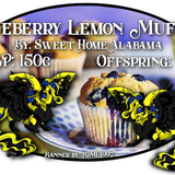 blueberry lemon muffins