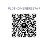 Wi Fi QR code PLDTHOMEFIBRS87w7