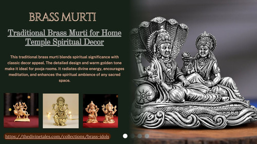 Elegant Brass Murti for Prayer Room and Spiritual Ambience.jpg
