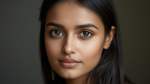 Charming 24 year old VERY BEAUTIFUL Indian girl with glassy fair skin, large doe eyes, feathery brow.jpg