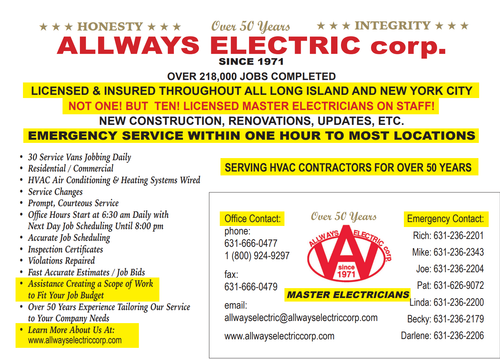 Nassau County electrician - #1 Licensed electrician Long Island.png