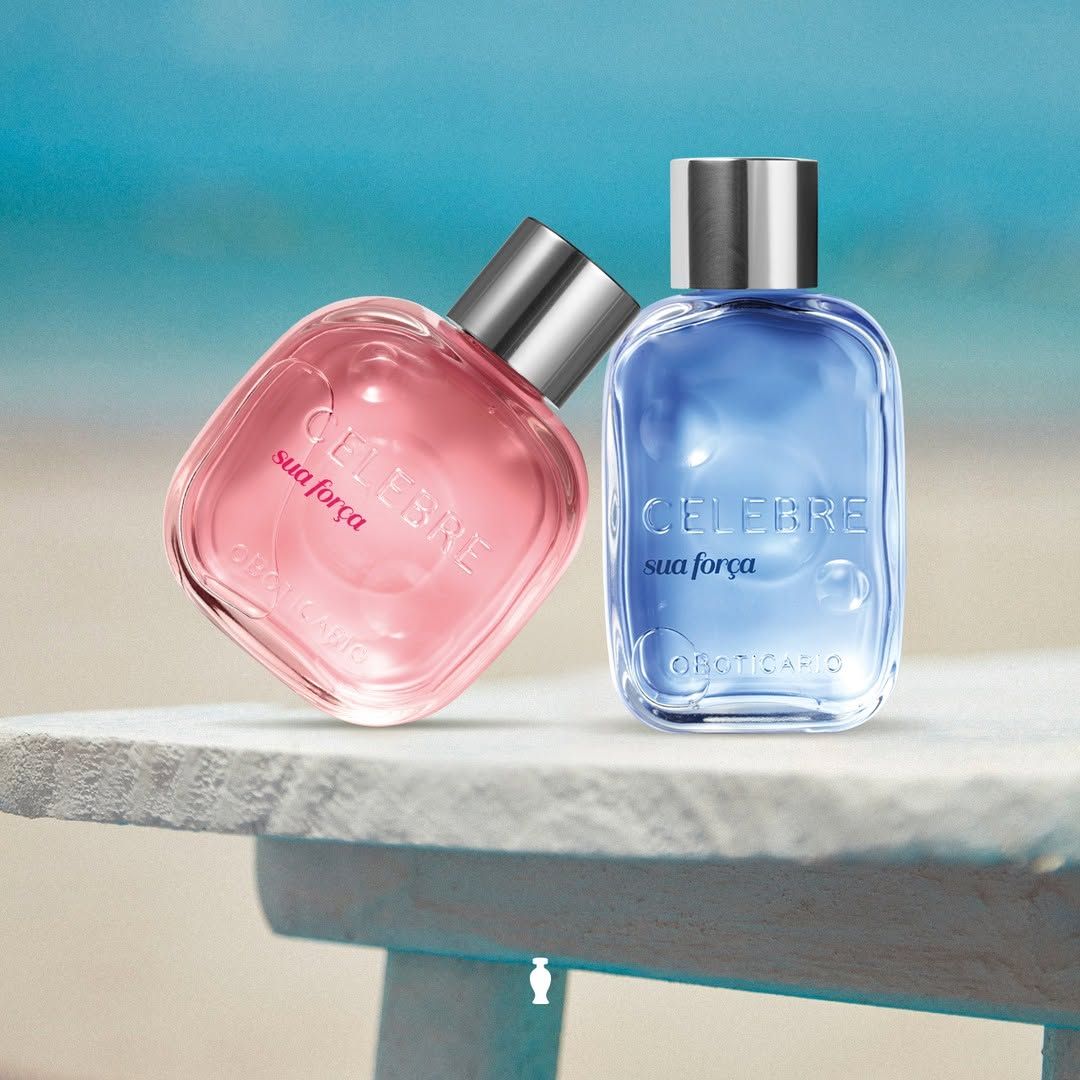 Combo Fragrâncias Celebre Sua Força: Masculina + Feminina Volume da unidade 100 mL