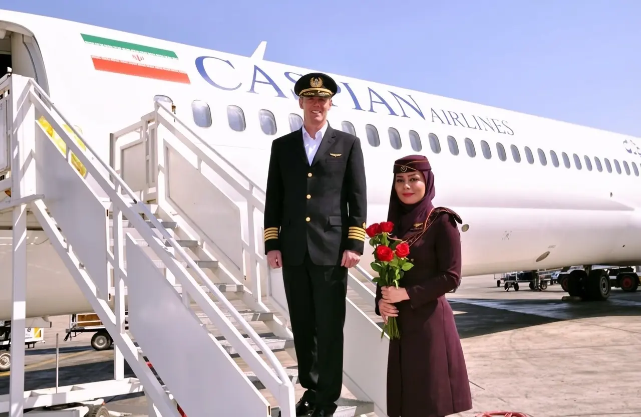 هواپیمایی کاسپین چطوره؟