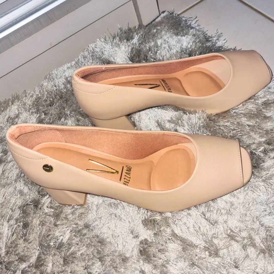 Sapato Casual Feminino Com Calce Fácil Vizzano