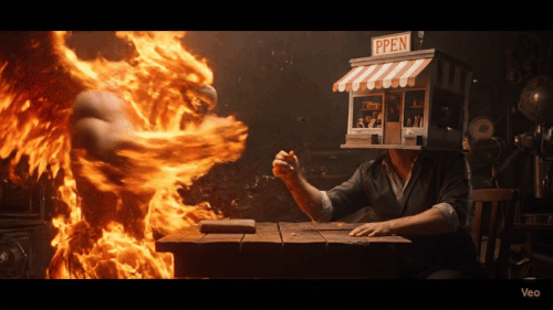 Humanoid Phoenix Arm Wrestles Man ezgif.com video to gif converter(1).gif