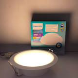 den downlight am tran doi mau led philips eridani dl190b ssw led10 d125 12w 1080lm cct 3000k 4300k 6