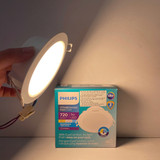 den downlight am tran doi mau led philips eridani dl190b ssw led7 d100 9w 720lm cct 3000k 4300k 6500