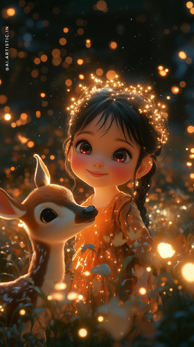 surajarts a cute little baby girl in 3d animation style smiling 2e20b738 d4ac 4a2e 9cca 6f7667ce826d.jpg
