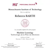 Certificat ML MIT