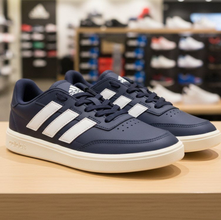 Tênis Casual Feminino Courtblock Com Forro Têxtil adidas