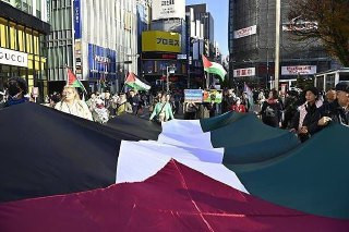مظاهرات في مختلف دول العالم في اليوم العالمي للتضامن مع الشعب الفلسطيني....