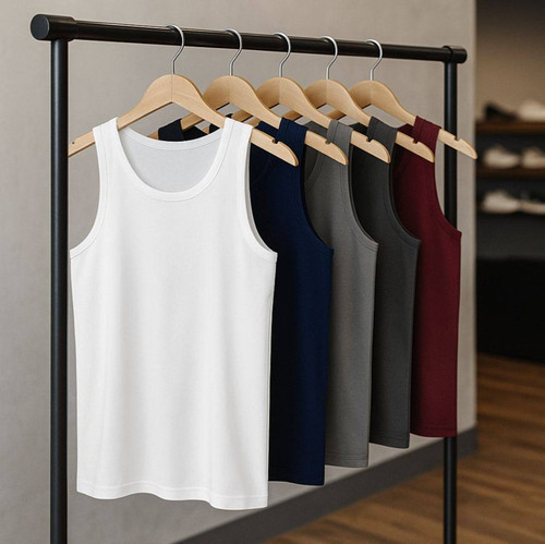 Kit 5 Regatas Lisas Masculinas Básica Dry Fit.jpg