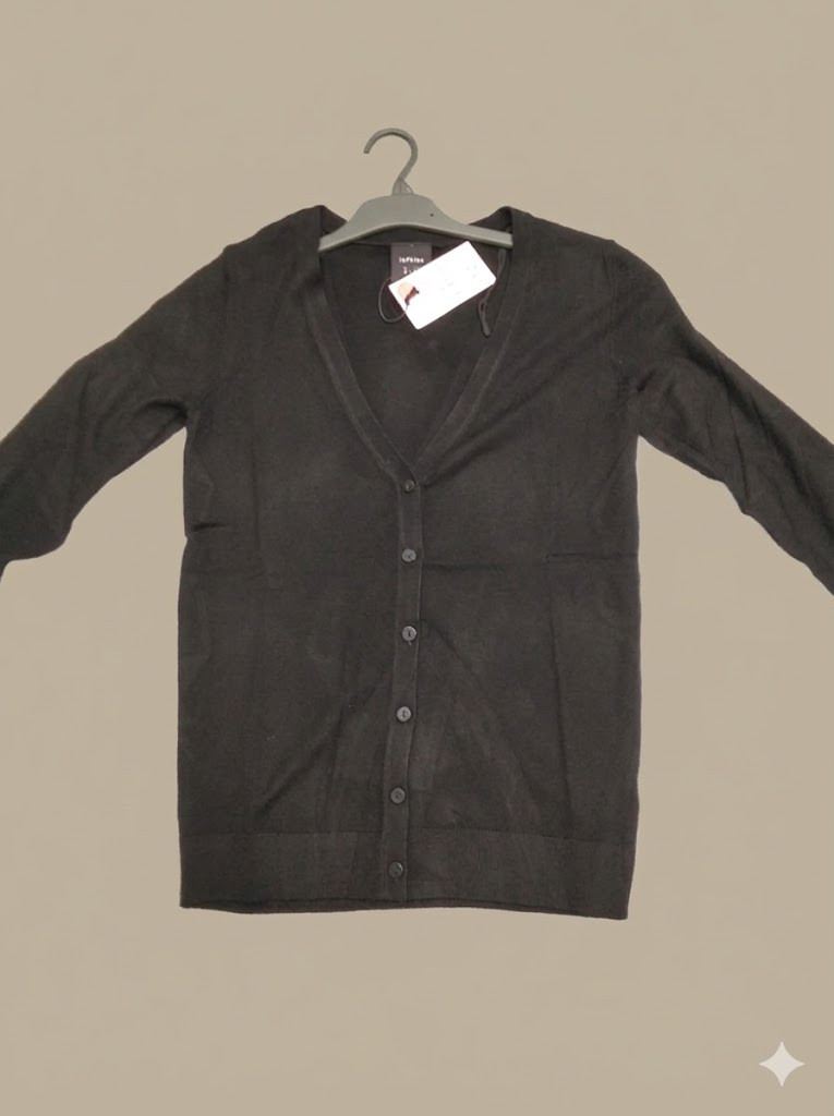 Basic V-Neck Cardigan