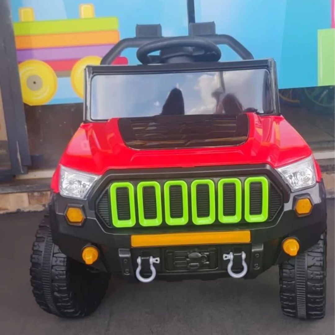 Bang Toys Carro Elétrico Infantil Jipe Titan XR 12v Vermelho