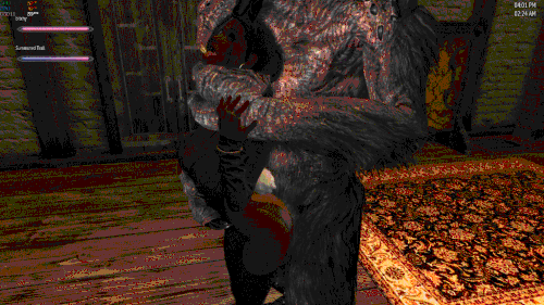 A kinky redguard and her troll pet (19).gif