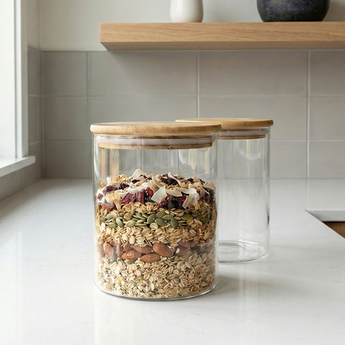 BlackCarrot LeadFree Glass Storage Jar Set of 2 Airtight Containers.jpg