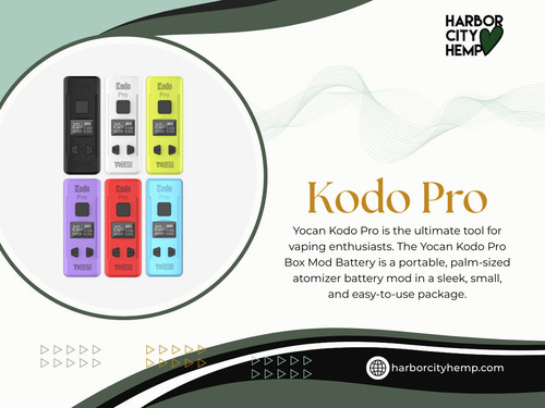 The Kodo pro yocan is designed to be portable and easy to use, which is exactly why many people don’t think twice about how they store it. It slips into pockets, bags, and desk drawers without much care. Over time, those small habits can quietly affect how the device performs.

Click here for more information: https://harborcityhemp.com/product/yocan-kodo-pro/

Harbor City Hemp

Address: 186 Specialty Pt, Sanford, FL 32771, USA
Phone: +1-619-639-4386

Read Our Blogs:
https://v.gd/azX2O8
https://is.gd/EmE0N7
https://tinyurl.com/29fgcezf

More Links:
https://tinyurl.com/2ym62s9v
https://v.gd/Ugg2W5
https://is.gd/qBAlBT