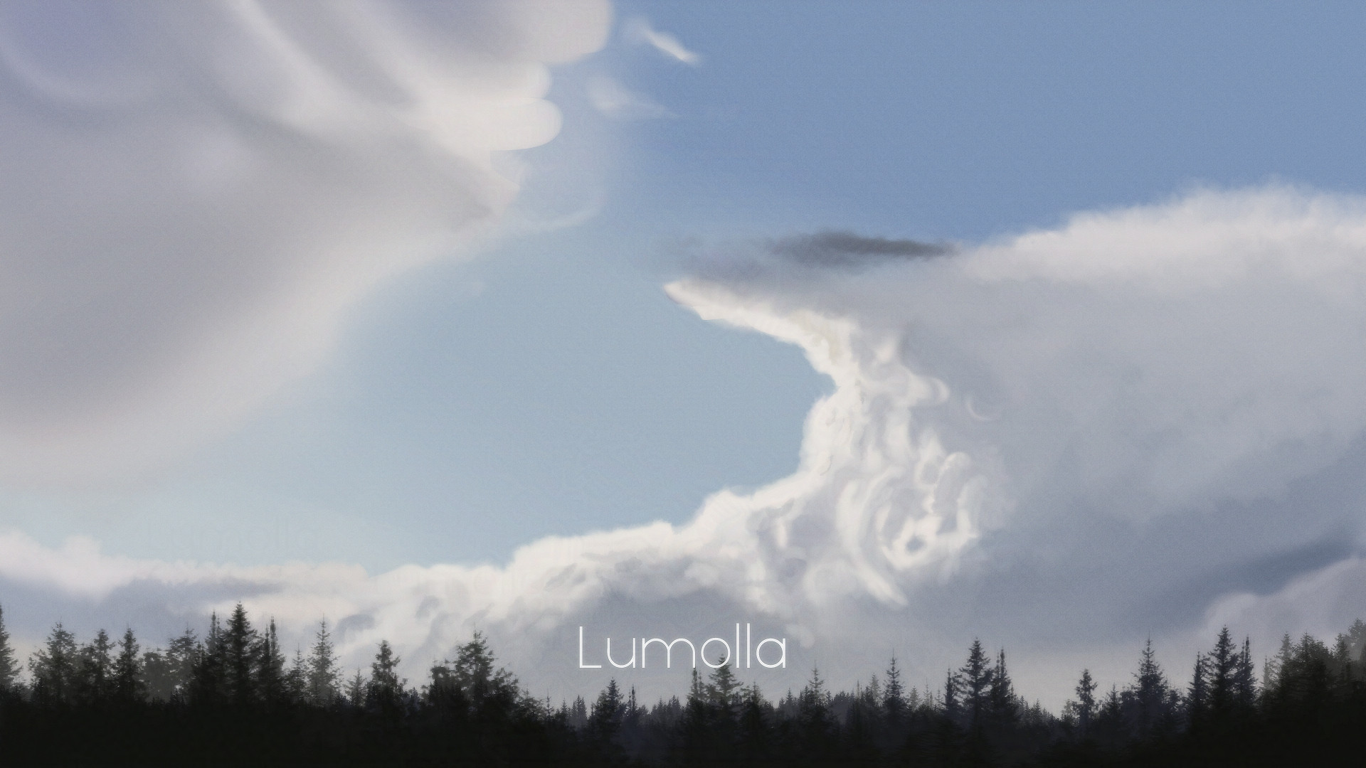 Universe Rising Clouds