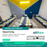 Shared living feels welcoming at Astraa Coliving PG.
