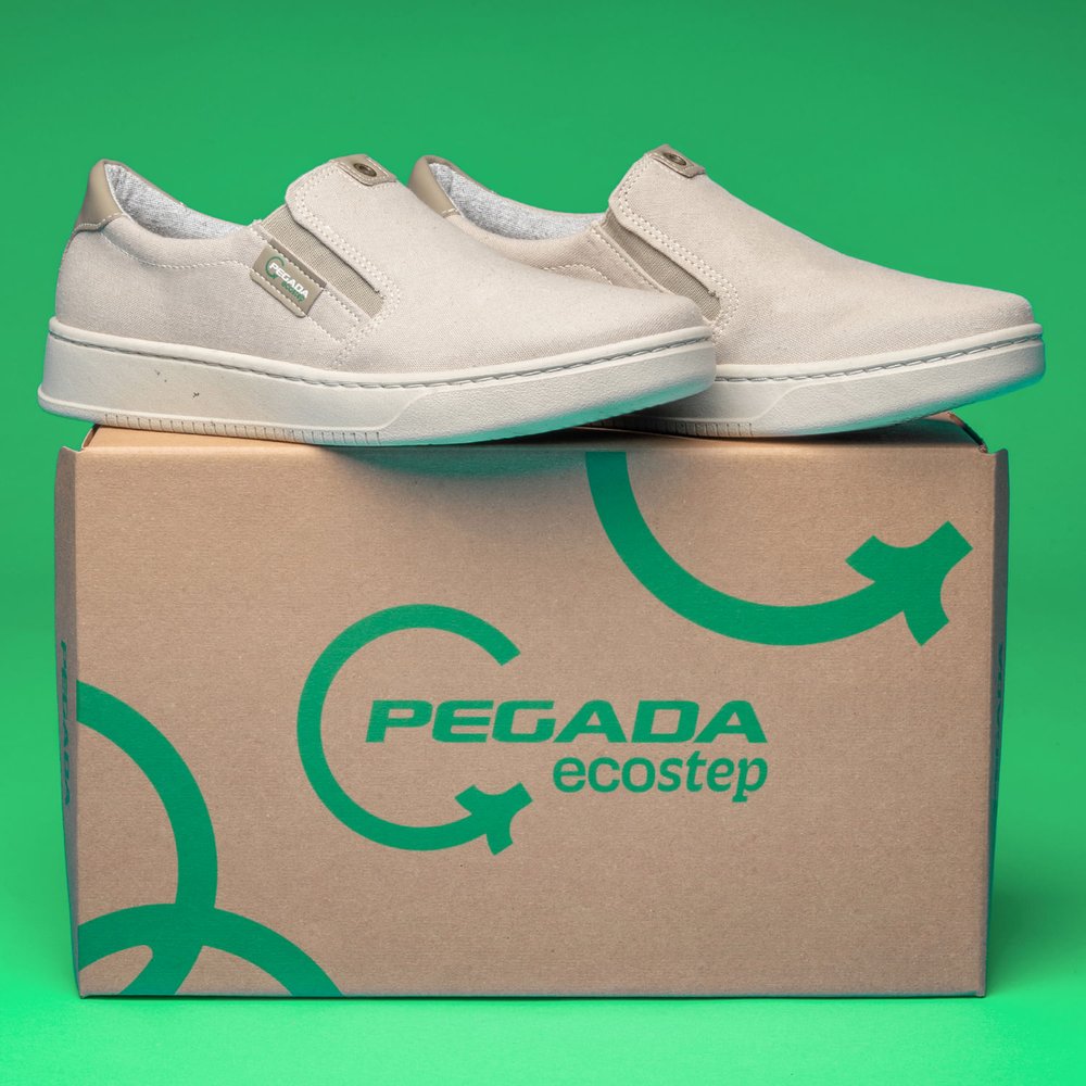 Tênis Casual Masculino 171954 Ecostep Com Calce Fácil Pegada