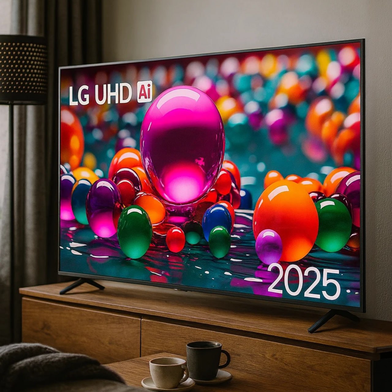 Smart TV Profissional 4K 43″ LG UHD 43AU801 Processador α7 AI Ger8 Super Upscaling Google Cast Alexa Integrado Controle AI Smart Magic WebOS 25