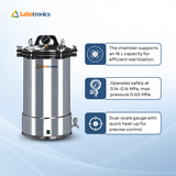 Portable Steel Autoclave 0.165 MPa