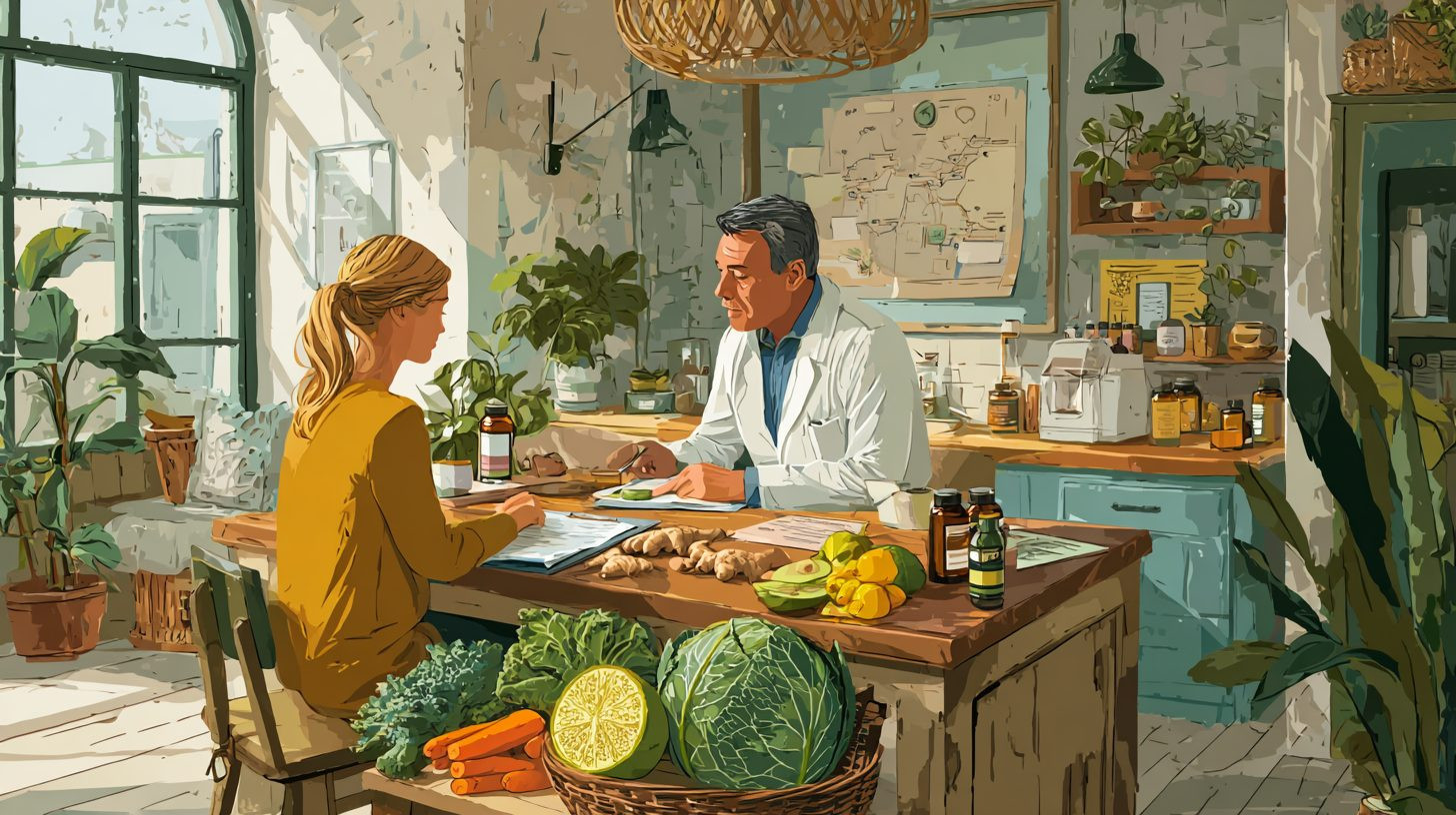 Подготовка к детокс-программе: консультация врача и выбор ингредиентов