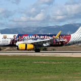 Vueling A320 200 EC MQE (25 FC Barcelona Women)(Grd) PMI (JVR)(46) X3