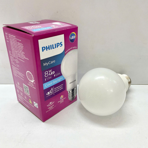 bong den tron led bulb mycare philips ledbulb 8w e27 6500k 230v 1ct 12 9 apr 770lm cri 90 (5)