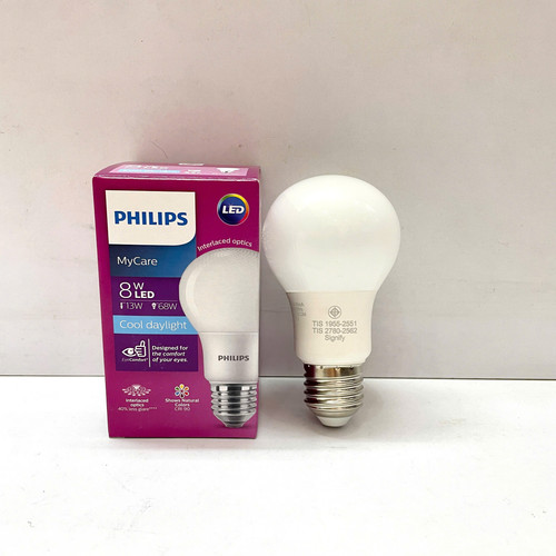 bong den tron led bulb mycare philips ledbulb 8w e27 6500k 230v 1ct 12 9 apr 770lm cri 90 (1)