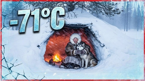 80 Year Old Woman Builds a Snow Cave in a –71°C Blizzard.jpg