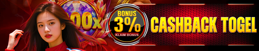 HOTEL4D Bonus Cashback Mingguan 3% (khusus togel)