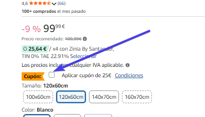 cupón amazon