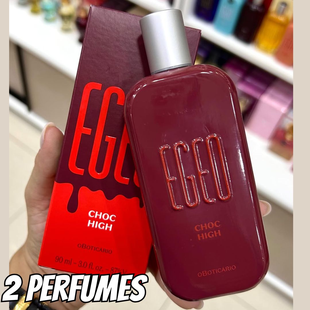 Combo Egeo Choc High Desodorante Colônia 90ml (2 Itens)