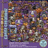 CC PU Paws&amp;Pumpkins
