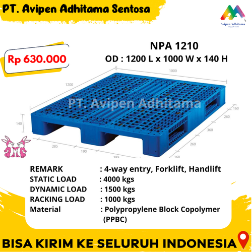 Pallet Plastik Forklift & Handlift Type NPA 1210.png